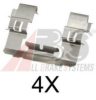 SUBAR 551098700 Accessory Kit, disc brake pads